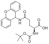 N-叔丁氧羰基-N'-(9-氧雜蒽基)-L-谷氨酰胺 